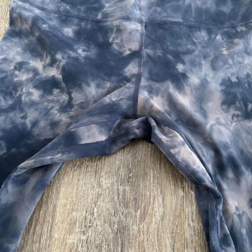 Lululemon Align High-Rise Pant Diamond Dye Lunar Rock True Navy - Size: 12